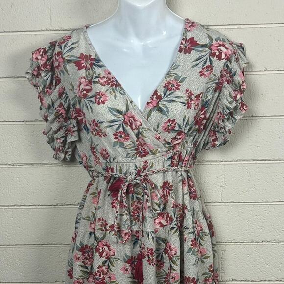 Angie Floral Dress size M - Picture 8 of 8